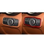 Dekorativer Aufkleber für Autoscheinwerferschalter aus Kohlefaser für Alfa Romeo Giulia 2017–2019, Rechtsantrieb, Headlight Switch Panel,Right Drive – Bild 6