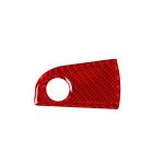 Dekorativer Aufkleber für Auto-Co-Pilot-Aufbewahrung aus Kohlefaser für Alfa Romeo Giulia 2017–2019, linker Antrieb, Co-pilot Storage,Left Drive