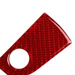 Dekorativer Aufkleber für Auto-Co-Pilot-Aufbewahrung aus Kohlefaser für Alfa Romeo Giulia 2017–2019, Rechtsantrieb, Co-pilot Storage,Right Drive – Bild 3