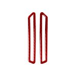 2 Teile/satz Carbon Faser Auto A-säule Luftauslass Panel Dekorative Aufkleber für Alfa Romeo Giulia 2017-2019, links und Rechts Antrieb Universal, A-pillar Air Outlet Panel