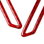 2 Teile/satz Carbon Faser Auto A-säule Luftauslass Panel Dekorative Aufkleber für Alfa Romeo Giulia 2017-2019, links und Rechts Antrieb Universal, A-pillar Air Outlet Panel – Bild 3