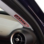 2 Teile/satz Carbon Faser Auto A-säule Luftauslass Panel Dekorative Aufkleber für Alfa Romeo Giulia 2017-2019, links und Rechts Antrieb Universal, A-pillar Air Outlet Panel – Bild 5