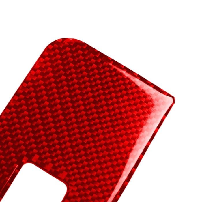 4 Teile/satz Carbon Faser Auto Fenster Taste Panel Dekorative Aufkleber für Alfa Romeo Giulia 2017-2019, Rechts antrieb, Window Button Panel,Right Drive – Bild 3