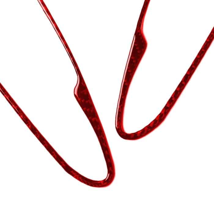 4 Teile/satz Carbon Faser Auto Innentürgriff Rahmen Dekorative Aufkleber für Alfa Romeo Giulia 2017-2019, links und Rechts Antrieb Universal, Inner Door Handle Frame – Bild 3