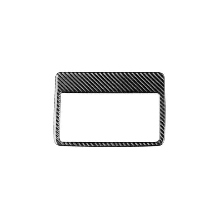 CRP7506.jpg Kohlefaser-Auto-Navigationsrahmen-dekorativer Aufkleber für Audi Q3 2013-2018, links und rechts Antrieb universell – Bild 1