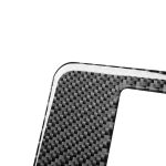 Kohlefaser-Auto-Navigationsrahmen-dekorativer Aufkleber für Audi Q3 2013-2018, links und rechts Antrieb universell – Bild 3