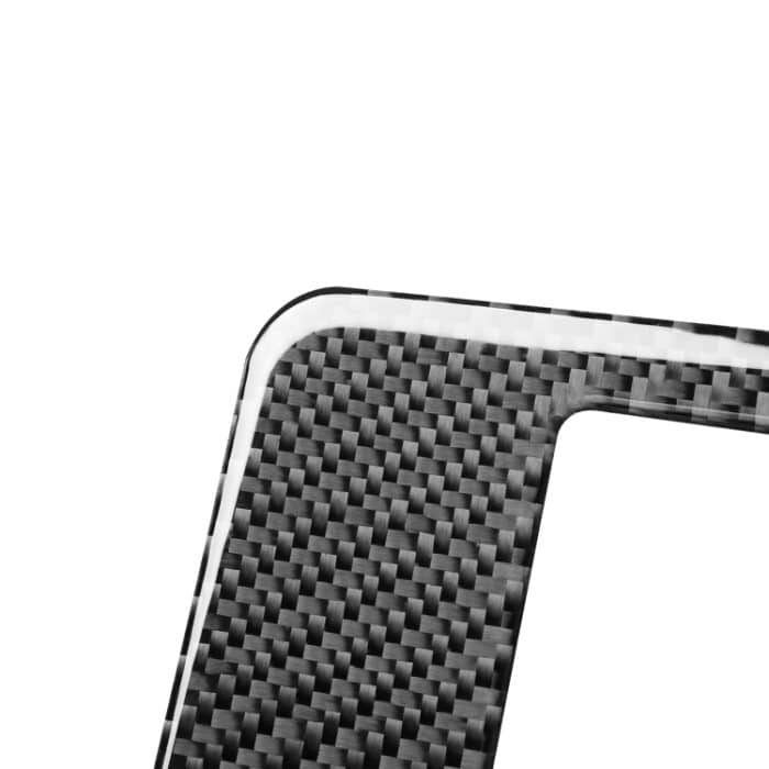 Kohlefaser-Auto-Navigationsrahmen-dekorativer Aufkleber für Audi Q3 2013-2018, links und rechts Antrieb universell – Bild 3