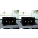 Kohlefaser-Auto-Navigationsrahmen-dekorativer Aufkleber für Audi Q3 2013-2018, links und rechts Antrieb universell – Bild 6