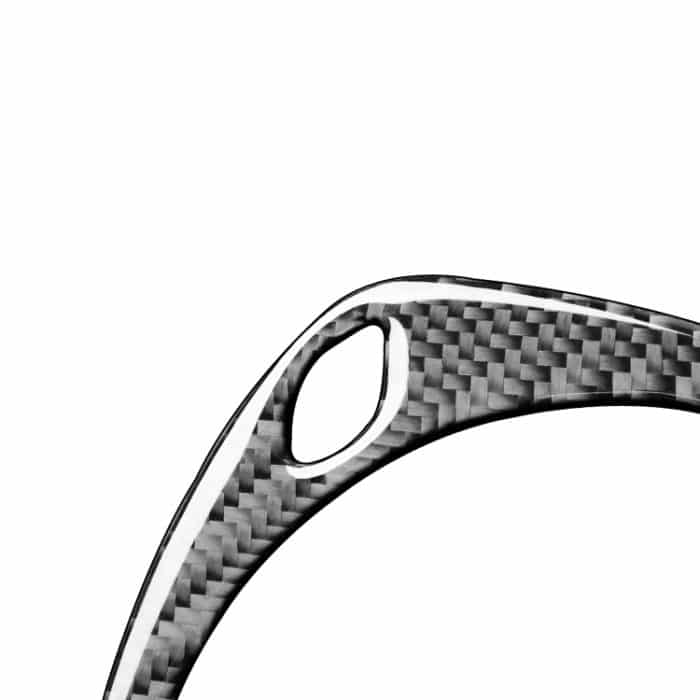 Kohlefaser-Automobil-Armaturenbrett-Rahmen dekorativer Aufkleber für Audi Q3 2013-2018, links und rechts Antrieb universell – Bild 3