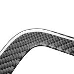 2 Stück / Setcarbon-Faser-Auto-Gang-Panel dekorativer Aufkleber für Audi Q3 2013-2018, linke und rechter Antrieb universell – Bild 3