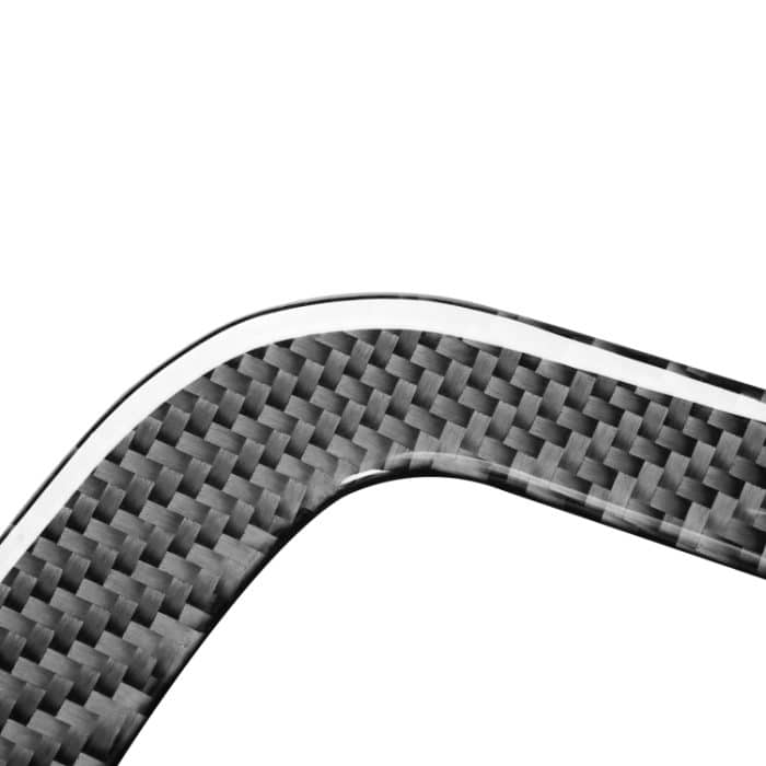 2 Stück / Setcarbon-Faser-Auto-Gang-Panel dekorativer Aufkleber für Audi Q3 2013-2018, linke und rechter Antrieb universell – Bild 3