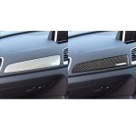 Kohlefaserauto-CO-Pilotbesatz mit Loch Dekorativen Aufkleber für Audi Q3 2013-2018, Rechtsfahrt – Bild 6