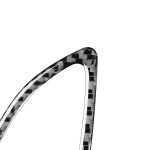 2 Stück / Set Carbon Fiber Car Instrument Air Outlet Dekorative Aufkleber für Audi Q3 2013-2018, linke und rechte Antrieb universell – Bild 3