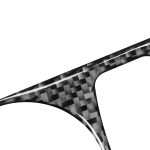 Kohlefaserauto-Scheinwerferschalter Dekorativer Aufkleber für Audi Q3 2013-2018, links und rechts Antrieb universell – Bild 3