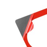 Kohlefaser-Fahrzeug-Klimaanlage-Knopfrahmen-roter Rand-dekorativer Aufkleber für Audi Q3 2013-2018, links und rechts Antrieb universell – Bild 4