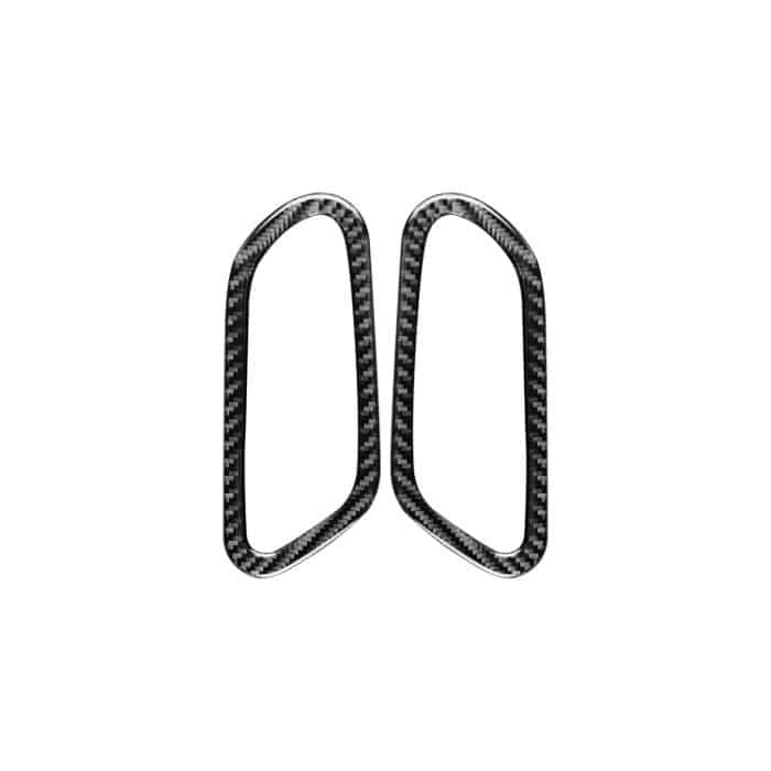 2 stücke / satz Kohlenstofffaserauto Innentürgriff Dekorativer Aufkleber für Volkswagen Scirocco 2009-2016, links und rechts Antrieb universell – Bild 1