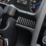 3 teile / satz Kohlefaser-Auto-Armaturenbrett-Streifen dekorativer Aufkleber für Volkswagen Scirocco 2009-2016, linke Fahrt – Bild 6