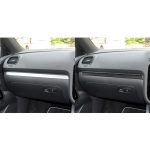 3 stücke / satz Kohlefaser Auto Dashboard Streifen Dekoratives Aufkleber für Volkswagen Scirocco 2009-2016, Rechtsfahrt – Bild 7