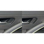 2 Stück / Set Kohlefaser Auto Türschlossrahmen Dekorativer Aufkleber für Volkswagen Scirocco 2009-2016, Rechtsfahrt – Bild 6