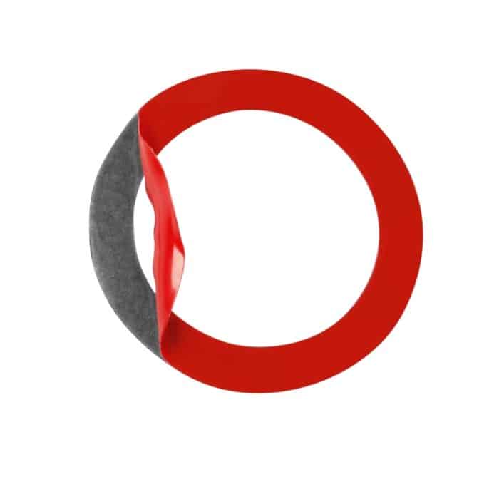 2 PCS / Set Kohlefaser Auto Zündschalter Dekorativer Aufkleber für Dodge Challenger 2015 bis jetzt, Links fahren – Bild 3