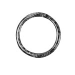 Carbon Fiber Auto Zündschalter außerhalb dekorative Aufkleber für Dodge Challenger 2015 bis jetzt, links fahren