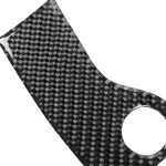 Carbon Fiber Auto Scheinwerfer Schalter Panel dekorative Aufkleber für Dodge Challenger 2015 bis jetzt, links fahren – Bild 3