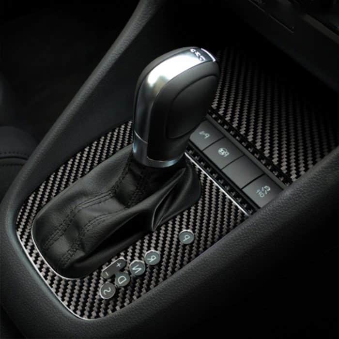 Carbon Fiber Car Gear Ein dekorativer Aufkleber für Volkswagen Golf 6 2008-2012, Right Driving – Bild 6