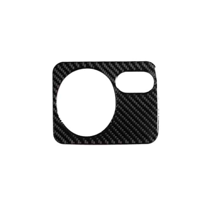 CRP7544.jpg Carbon Fiber Auto Scheinwerfer Schalttafel Dekorative Aufkleber für Volkswagen Golf 6 2008-2012, Links fahren – Bild 1