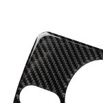 Carbon Faser Auto Scheinwerfer Schalter Panel dekorative Aufkleber für Volkswagen Golf 6 2008-2012, Rechts fahren – Bild 4