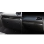 Carbon Faser Auto Zentralsteuerleiste Dekorativer Aufkleber für Volkswagen Golf 6 2008-2012, Links fahren – Bild 7