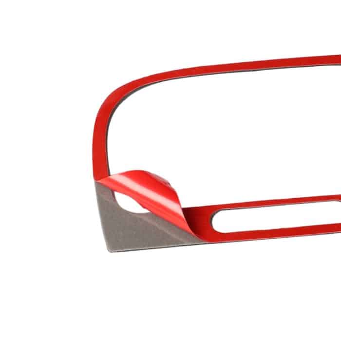 Carbon Fiber Car Middle Air Outlet Dekorativer Aufkleber für Volkswagen Golf 6 2008-2012 – Bild 5