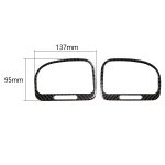 Kohlefaser Auto Links Rechts Luftauslass Dekorativer Aufkleber für Volkswagen Golf 6 2008-2012 – Bild 2