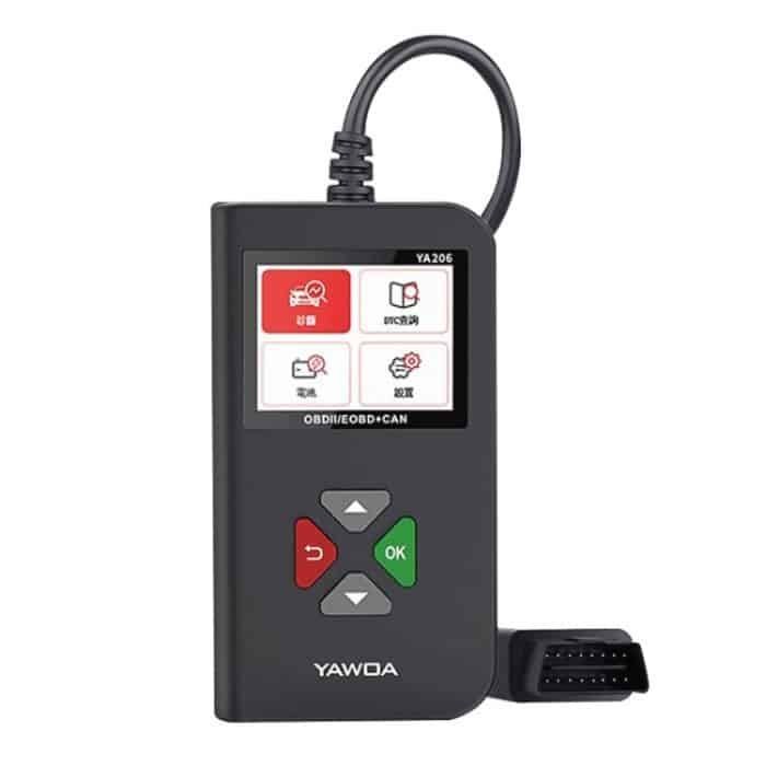 YA206 Autocodeleser OBD2 Fehlerdetektor Diagnosetool – Bild 1