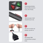 YA206 Autocodeleser OBD2 Fehlerdetektor Diagnosetool – Bild 3
