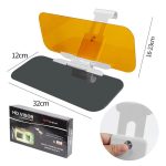 Car Buttons Day Night 2 in 1 Blendender Goggle-Sonnenschutz – Bild 3