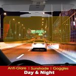 Car Buttons Day Night 2 in 1 Blendender Goggle-Sonnenschutz – Bild 8