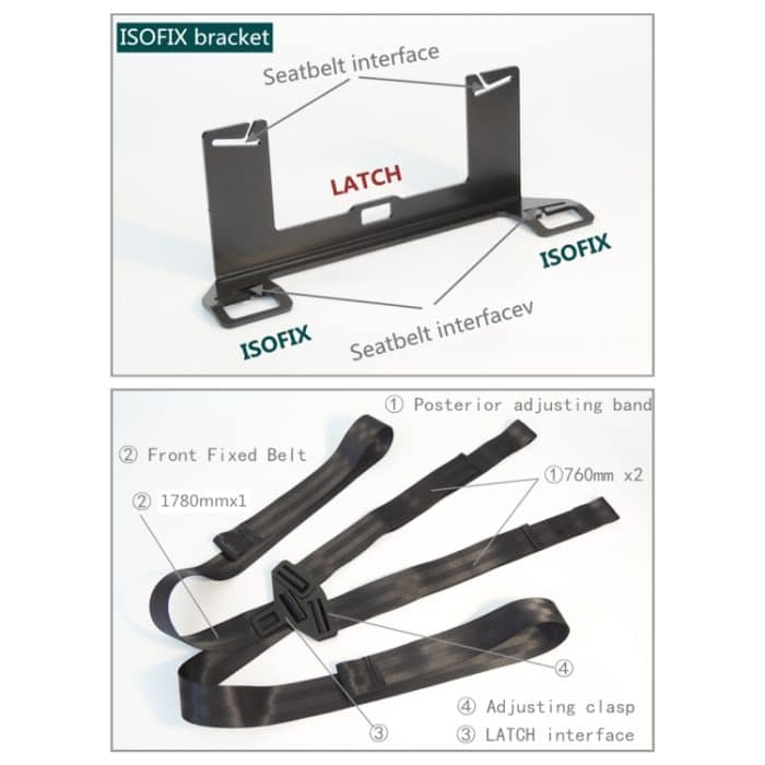 ZL-2049 Universelle ISOFIX-Kindersitzschnittstelle – Bild 3