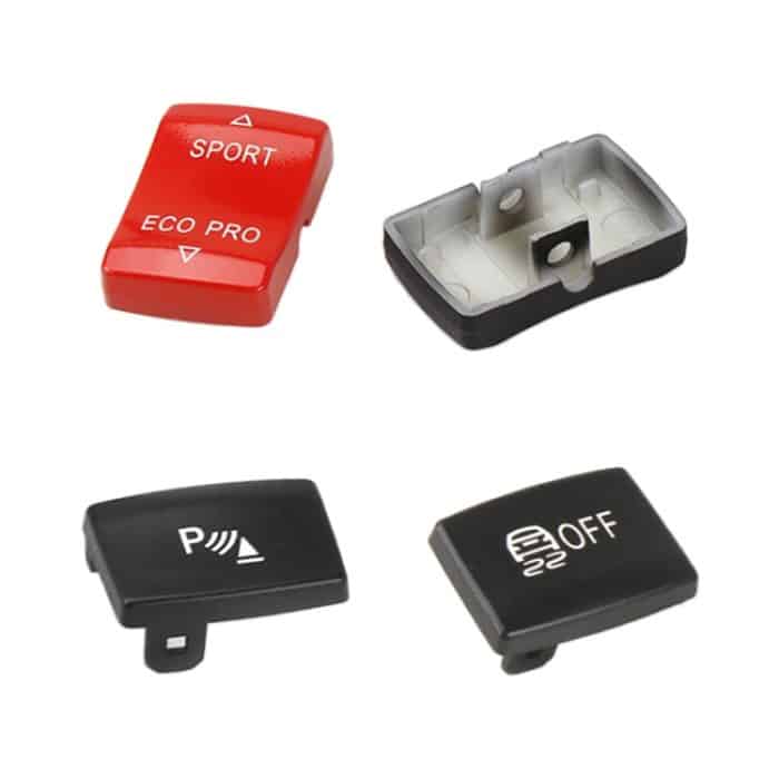 Für BMW 3er-Serie links fahrendes Auto Zentralsteuerung Multifunktions-ESP-Taste 6131 9252 912, ESP Button (Black), ESP Button (Red) – Bild 3