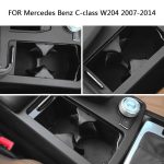 Für Mercedes-Benz W204 / W212 2008–2015, links fahrender Auto-Wasserbecherhalter 2046802391, For Mercedes-Benz W204 / W212 2008-2015 (Black), For Mercedes-Benz W204 / W212 2008-2015 (Red) – Bild 4