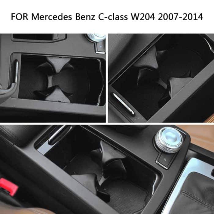 Für Mercedes-Benz W204 / W212 2008–2015, links fahrender Auto-Wasserbecherhalter 2046802391, For Mercedes-Benz W204 / W212 2008-2015 (Black), For Mercedes-Benz W204 / W212 2008-2015 (Red) – Bild 4