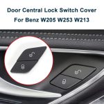 Für Mercedes-Benz E-Klasse 2016-2021 Links Fahren Auto Linke Seite Türschloss Schalter Tasten 2059055251, For Mercedes-Benz E-Class Left Side (Black), For Mercedes-Benz E-Class Left Side (Red) – Bild 6