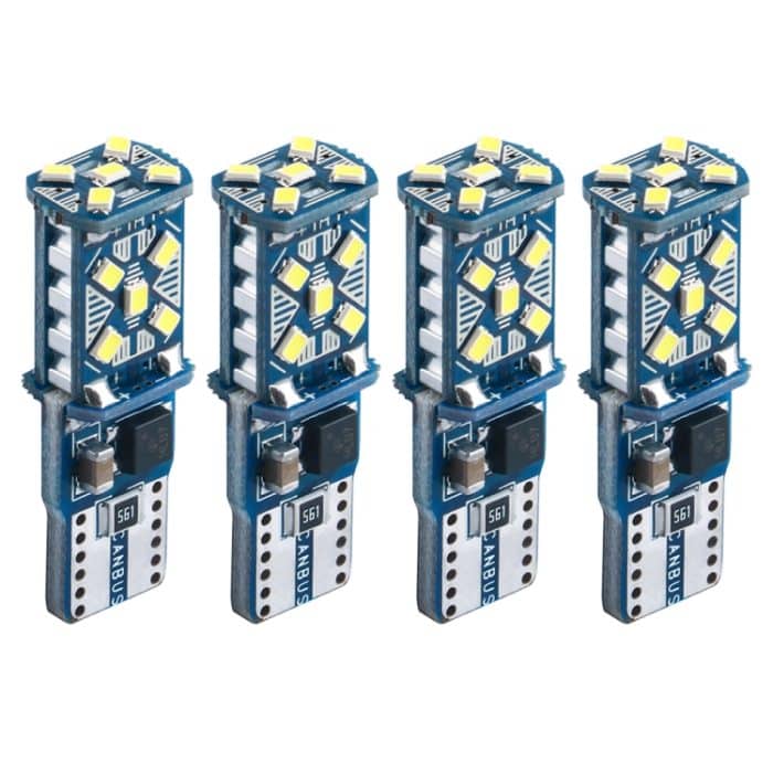 4pcs T10 DC12V / 2.52W / 0.21A / 900LM Auto-Umrissleuchte mit Dekodierung – Bild 1