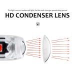 4 Stück T10 DC12V / 0,84 W / 0,07 A / 150 LM Auto-Umrissleuchte 5 LEDs SMD-3030 Lampenperlen mit Linse – Bild 4