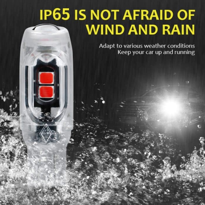 4 Stück T10 DC12V / 0,84 W / 0,07 A / 150 LM Auto-Umrissleuchte 5 LEDs SMD-3030 Lampenperlen mit Linse – Bild 5