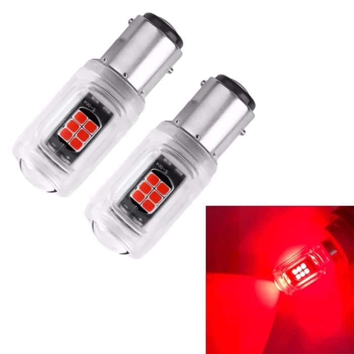 2 Stück 1157 DC12V / 2,16 W / 0,18 A / 480 LM Auto-LED-Bremslicht, 1157 (Red Light), 1157 (White Light), 1157 (Yellow Light) – Bild 1