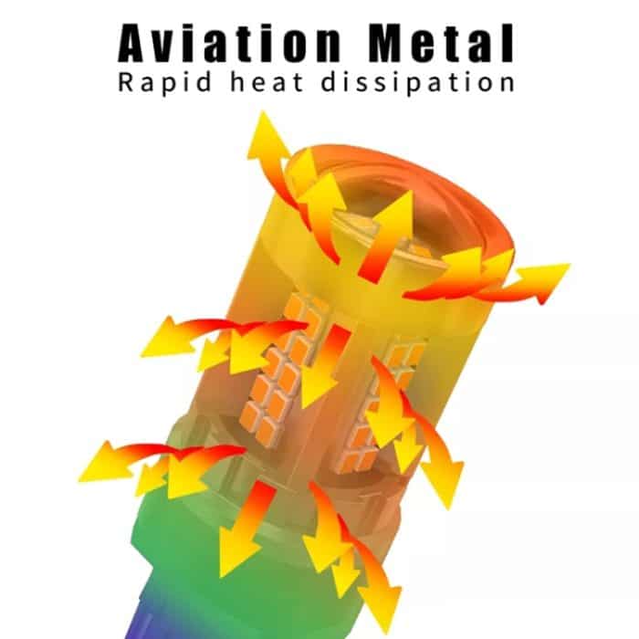 2 Stück 7440 IC12-28V / 16,68 W / 1,39 A Auto 3020EMC-26 Konstantstrom-Weitspannungs-Blinkerlicht, 7440 (White Light), 7440 (Yellow Light) – Bild 5