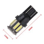 10 Stück T10 DC12V / 0,96 W / 0,08 A Auto-Umrissleuchte 10 LEDs SMD-7020 Lampenperlen – Bild 3