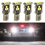 4pcs T15 DC12V / 1.5W / 0.13A / 540LM Auto Dekodierung Rückfahrscheinwerfer 9LEDs SMD-3030 Lampenperlen
