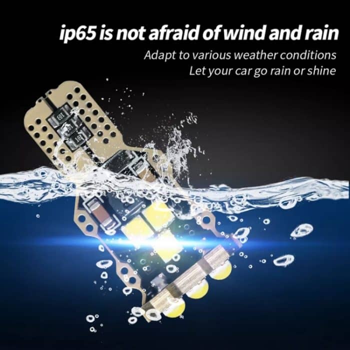 4pcs T15 DC12V / 1.5W / 0.13A / 540LM Auto Dekodierung Rückfahrscheinwerfer 9LEDs SMD-3030 Lampenperlen – Bild 4