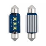 2pcs 36mm IC12V / 2.76W / 0.23A / 300LM 3LEDs SMD Auto Leselampe Lichtkuppel